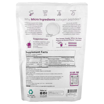 Multicollagen Peptides Microingredientes