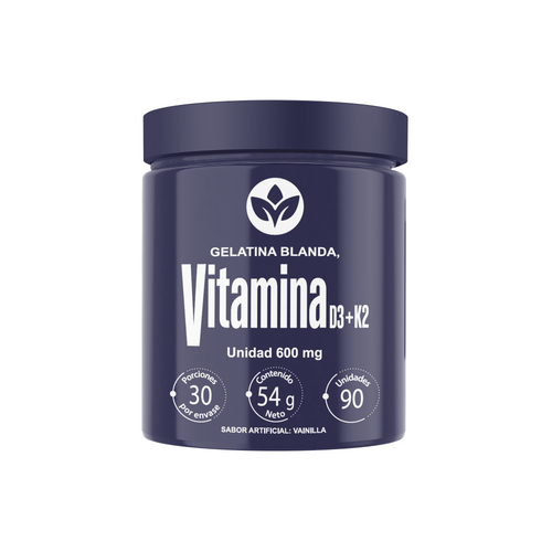 Vitamina D3 + K2 Vitalcom Capsulas